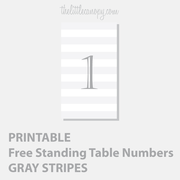 Free Printable Table Numbers Free Download
