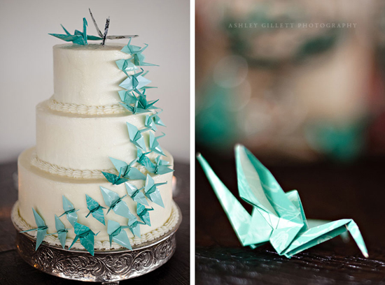 Artsy Vintage Handmade Paper Origami Wedding Ideas