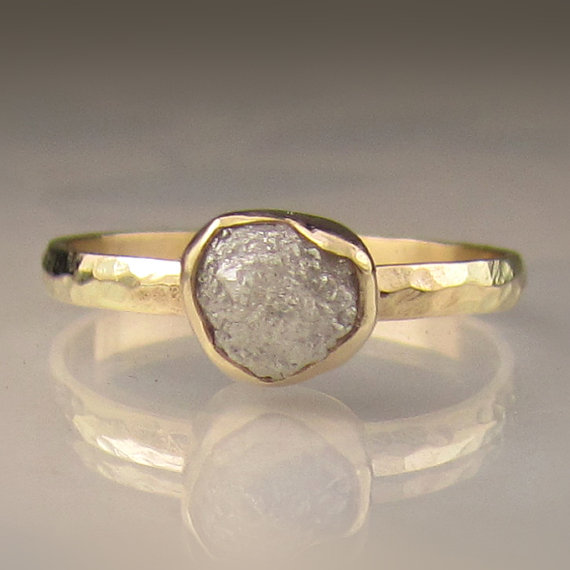 Artsy Indie Handmade Wedding rings engagment rings